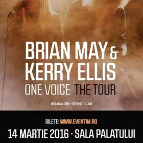 Cronica Brian May si Kerry Ellis la Bucuresti, 14 martie 2016