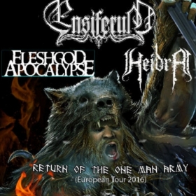 Cronica de concert Ensiferum, Fleshgod Apocalypse si Heidra, Arenele Romane, 12 aprilie 2016