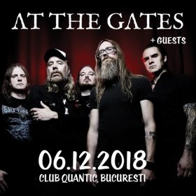 Cronică de concert At The Gates în club Quantic, 6 decembrie 2018
