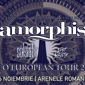 Cronică de concert Amorphis, Solstafir si Lost Society la Arenele Romane, 6 noiembrie 2023