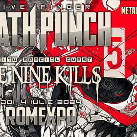 Cronică de concert Five Finger Death Punch și Ice Nine Kills la Romexpo, 4 iulie 2024