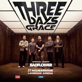 Cronică de concert Three Days Grace și Badflower, Laminor Arena, 27 noiembrie 2025